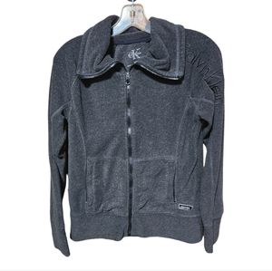 Calvin Klein Men’s Fleece Dark Gray Jacket